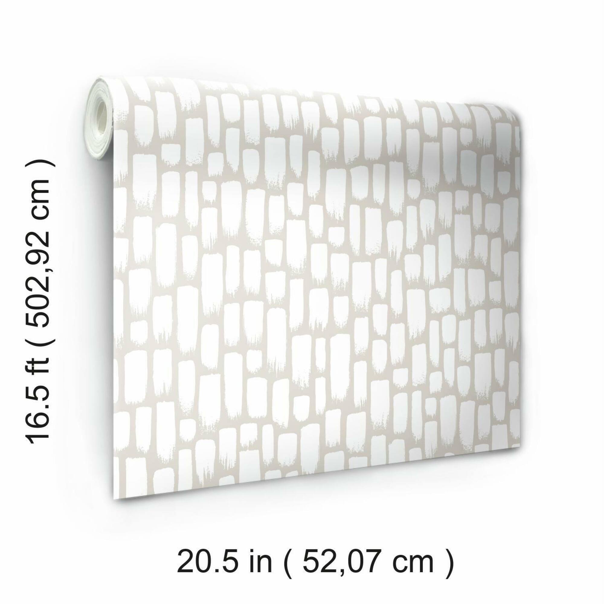 RoomMates Taupe Sumi-E Peel & Stick Wallpaper